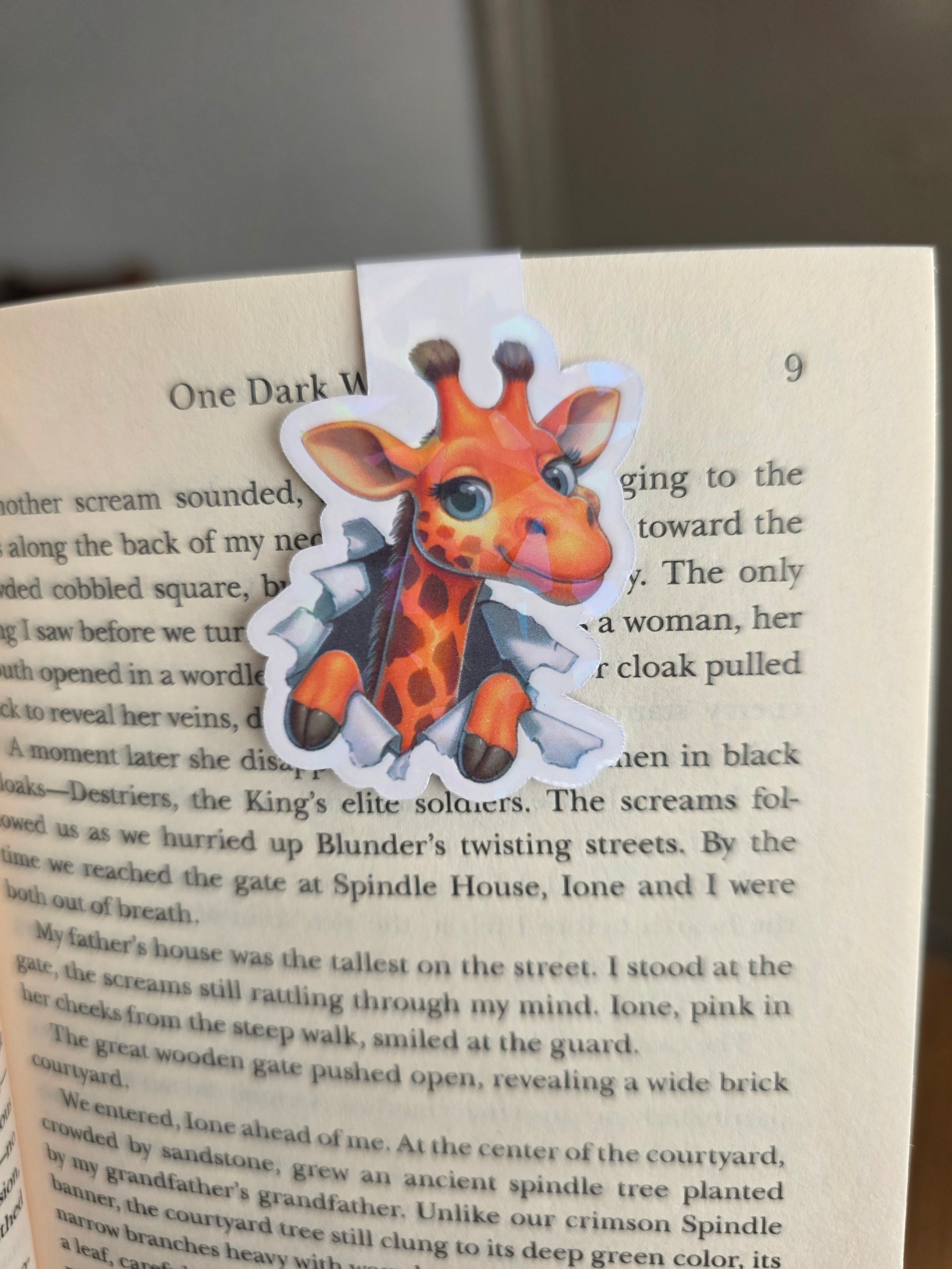 Handmade Magnetic Bookmarks — Animals Collection