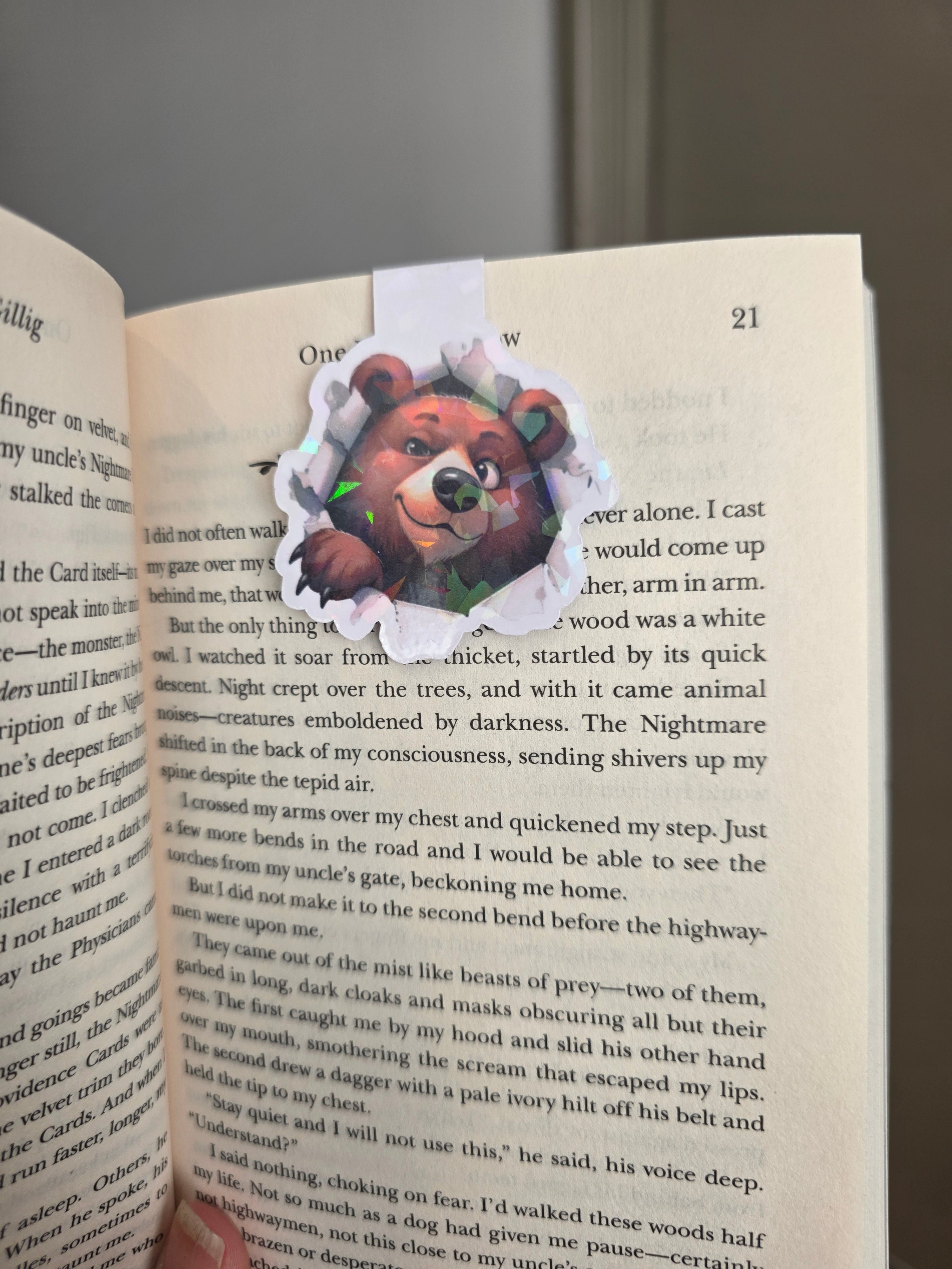 Handmade Magnetic Bookmarks — Animals Collection