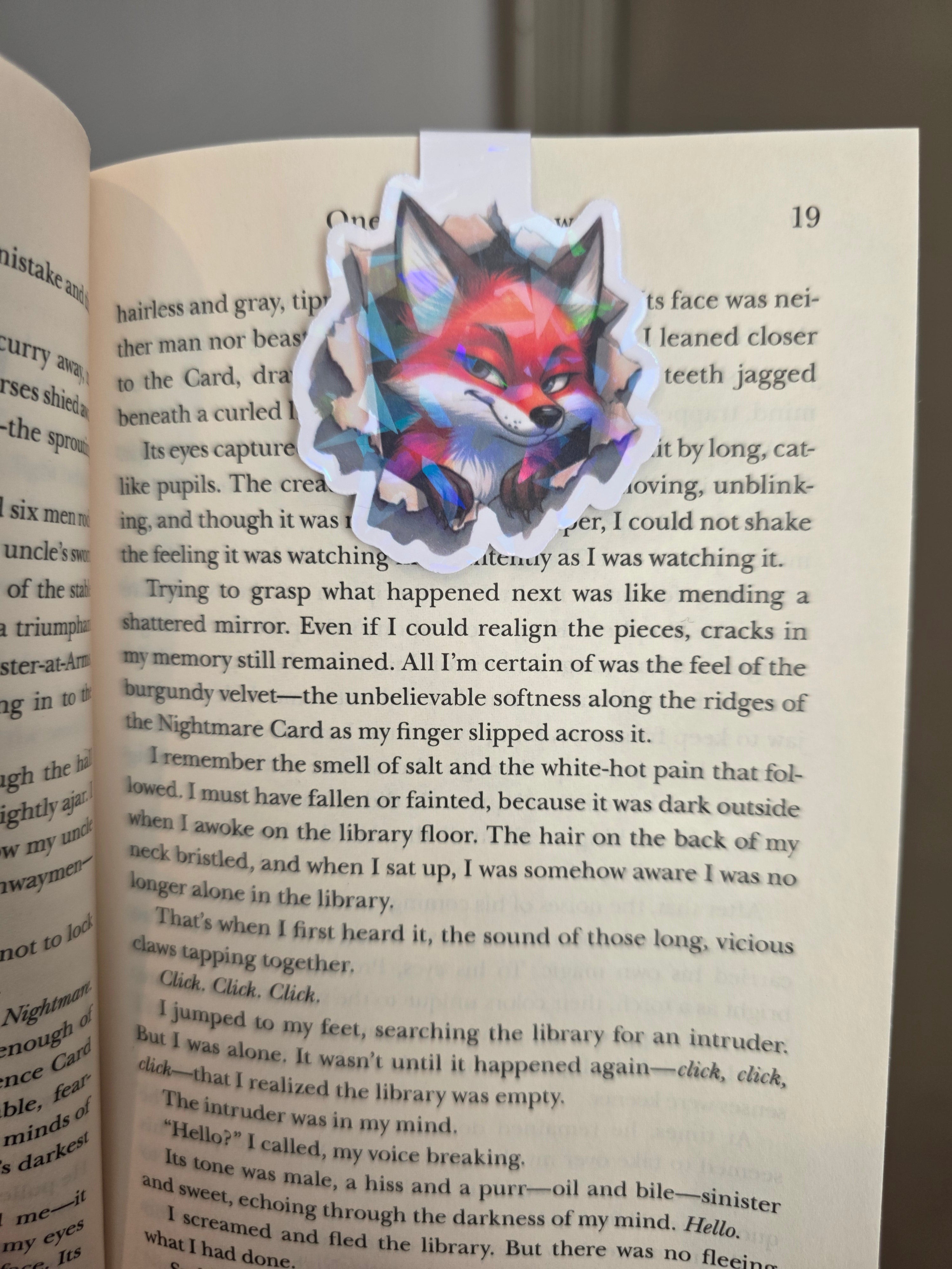 Handmade Magnetic Bookmarks — Animals Collection