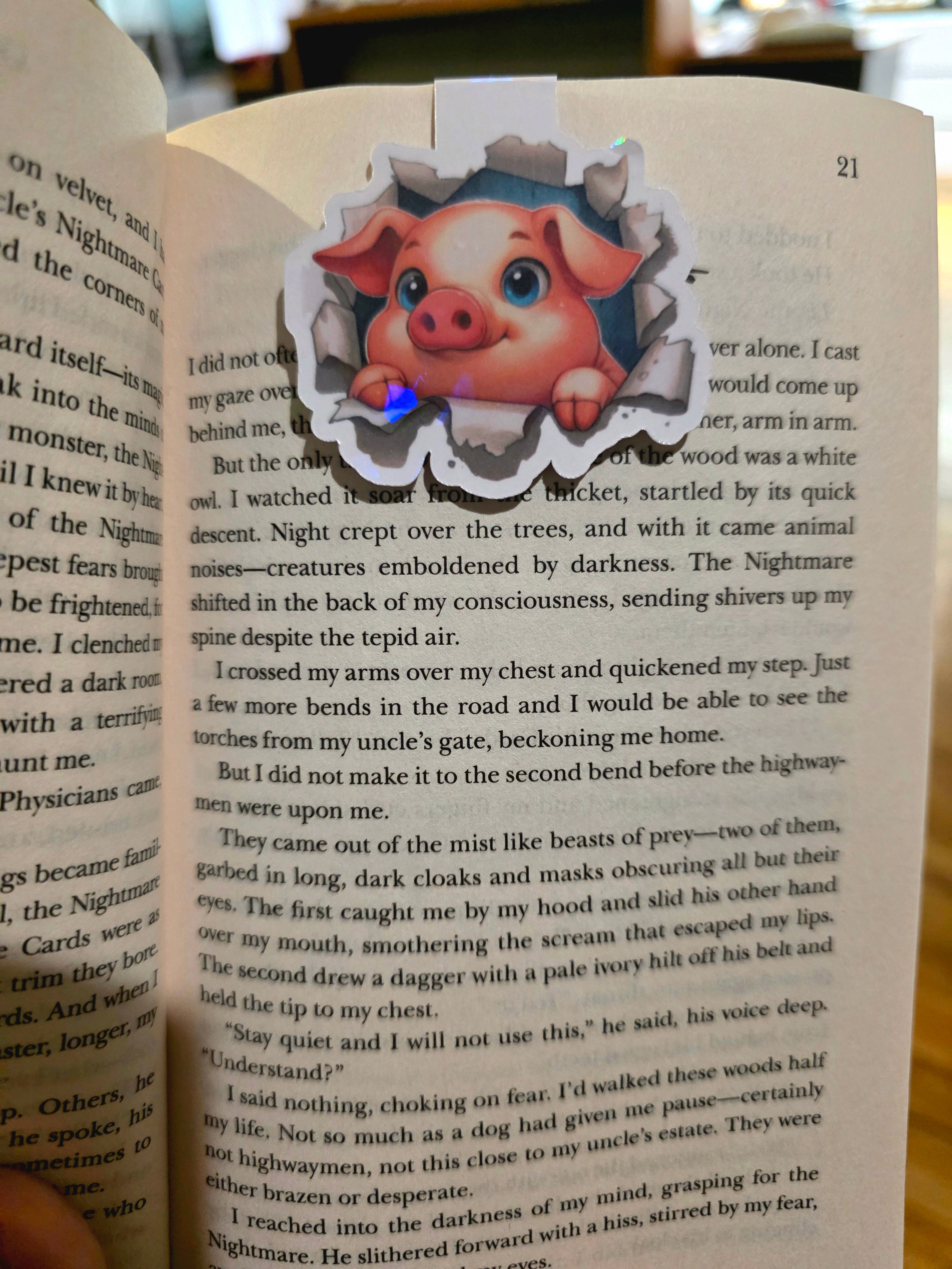 Handmade Magnetic Bookmarks — Animals Collection