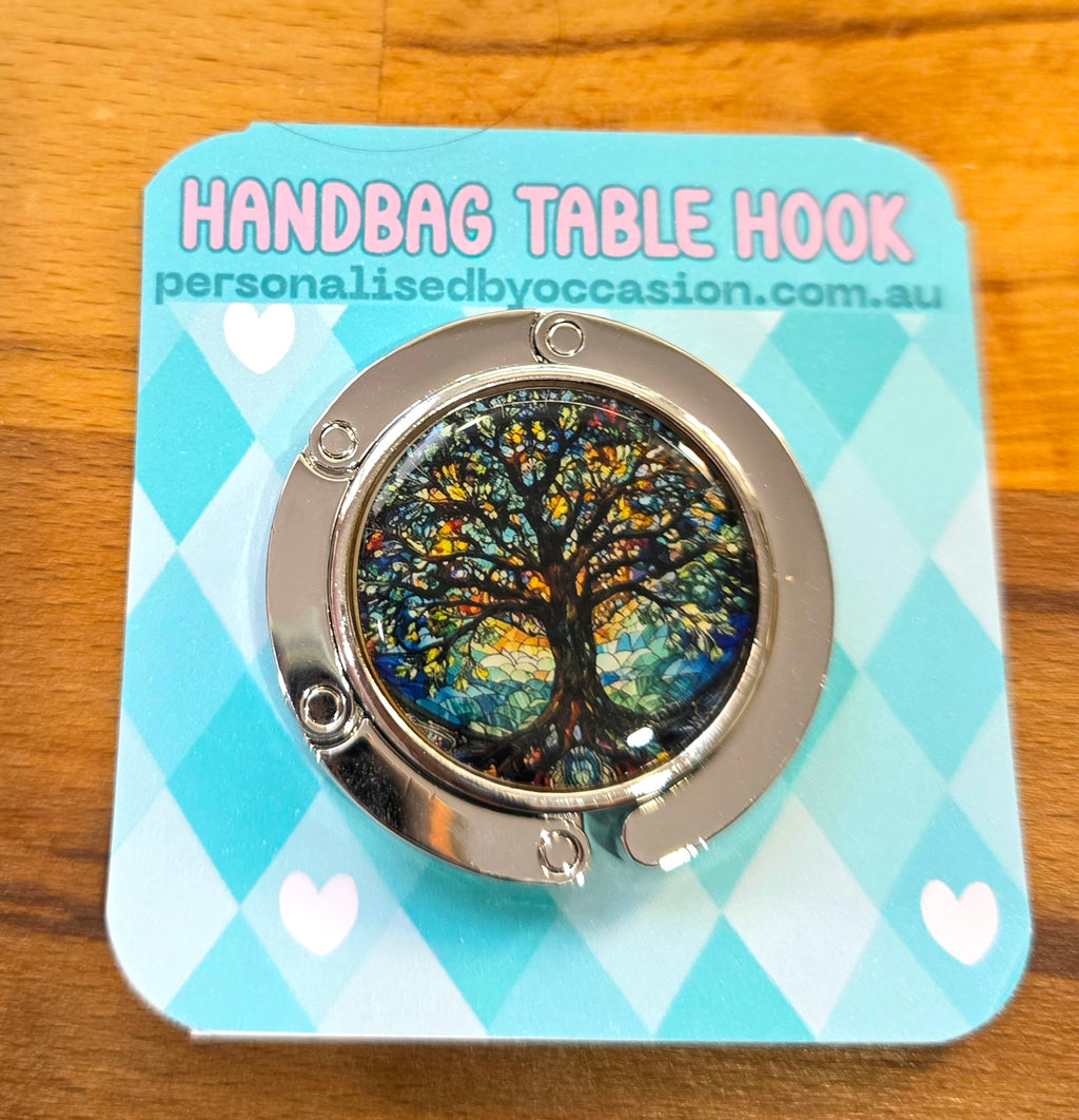 Handbag Table Hook – Choose Your Design
