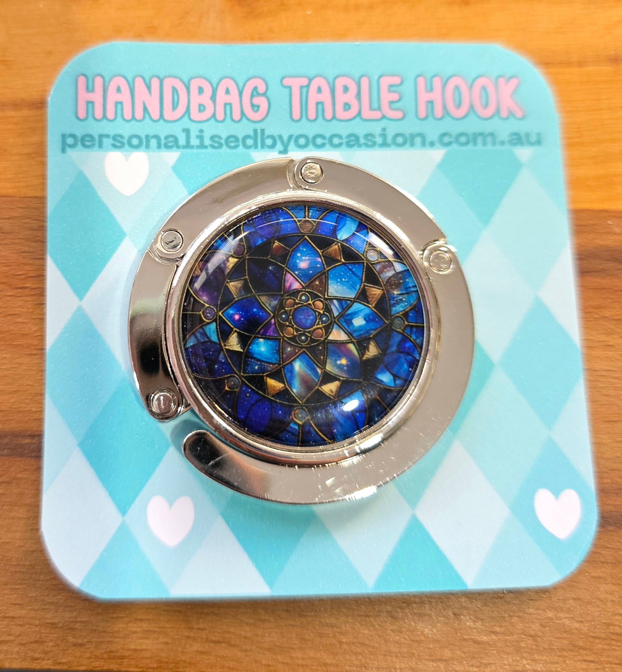 Handbag Table Hook – Choose Your Design