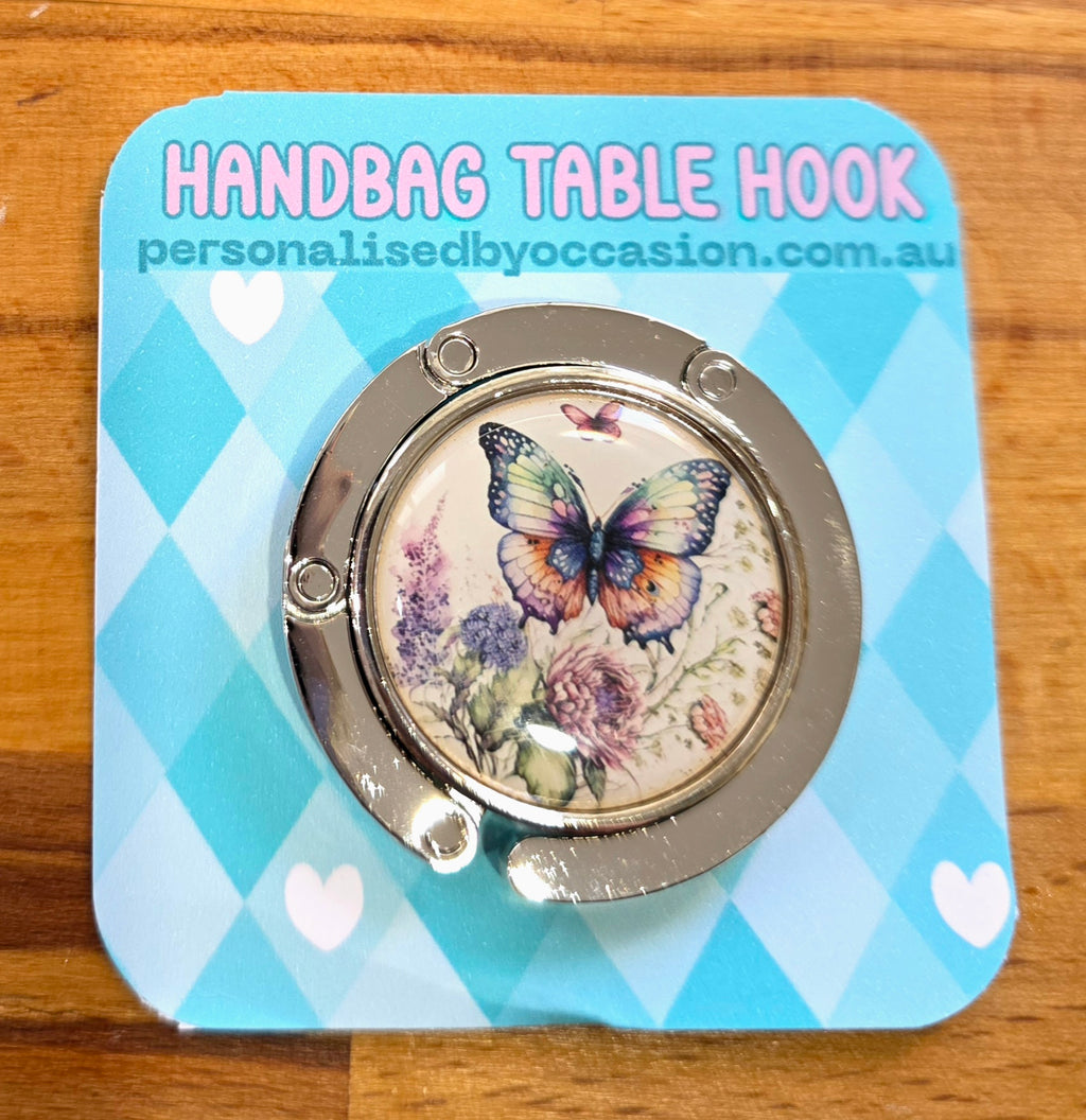 Handbag Table Hook – Choose Your Design