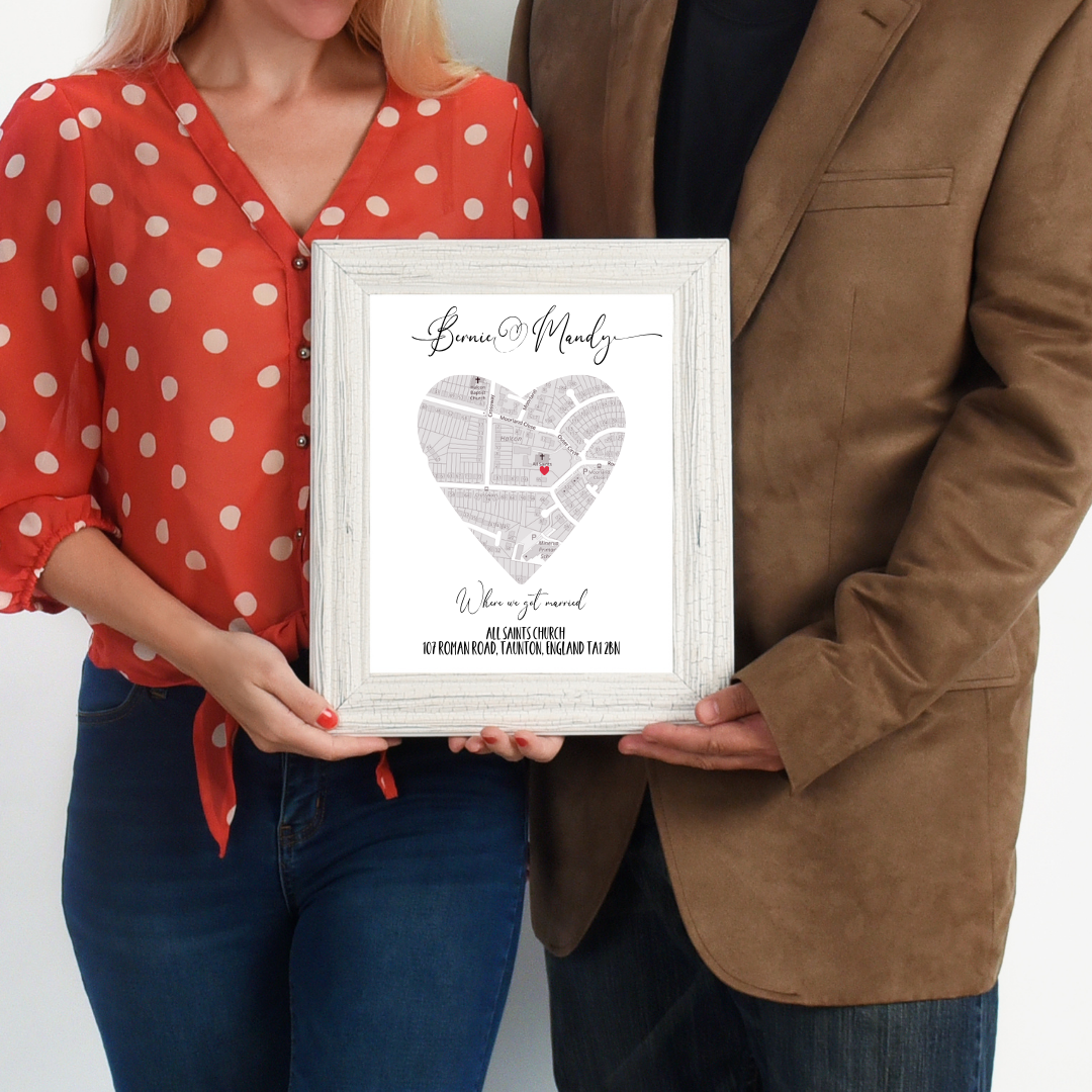 Personalised Location Map Print