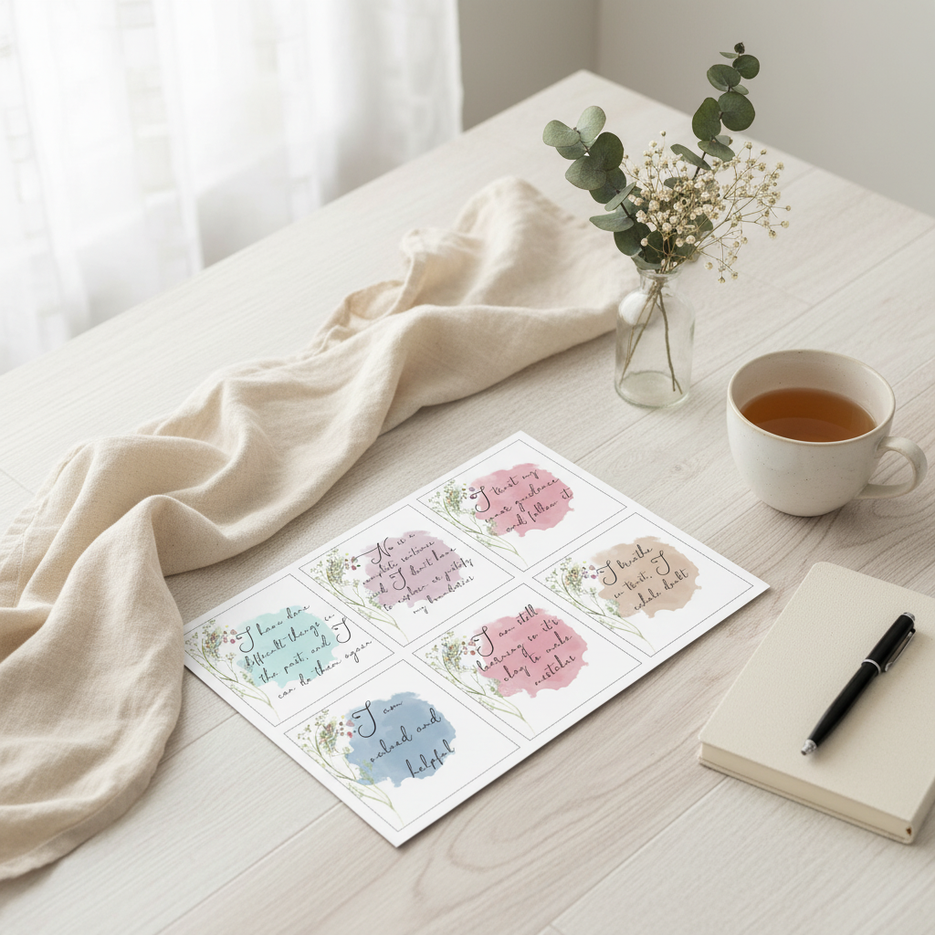 Affirmation Cards Lifestyle