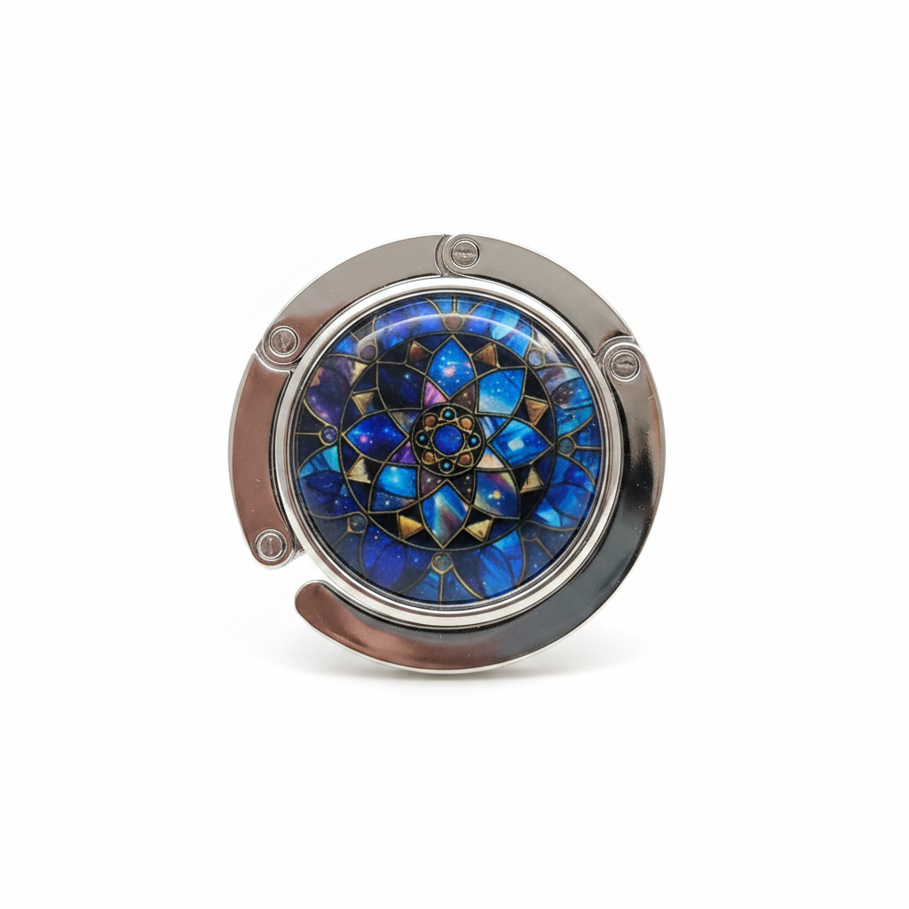 Blue Mandala Handbag Hook