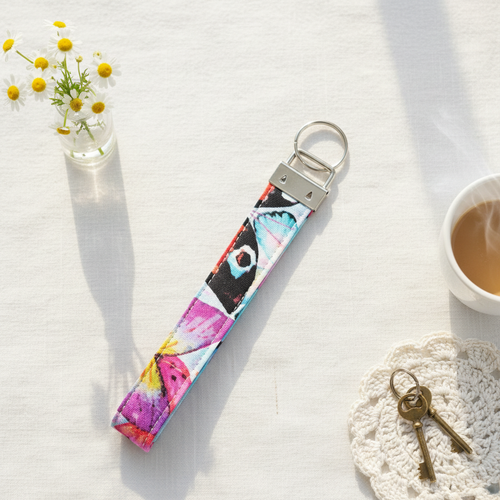 Butterfly Wristlet Keychain Lifestyle