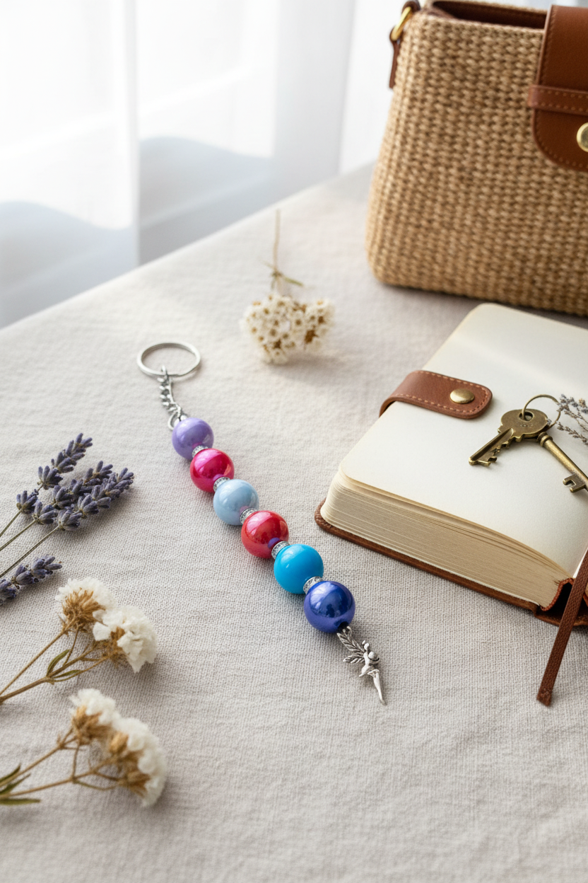 Candy Skies Keychain Lifestyle