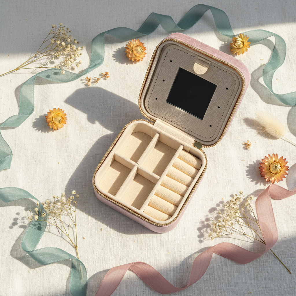 Jewellery box open