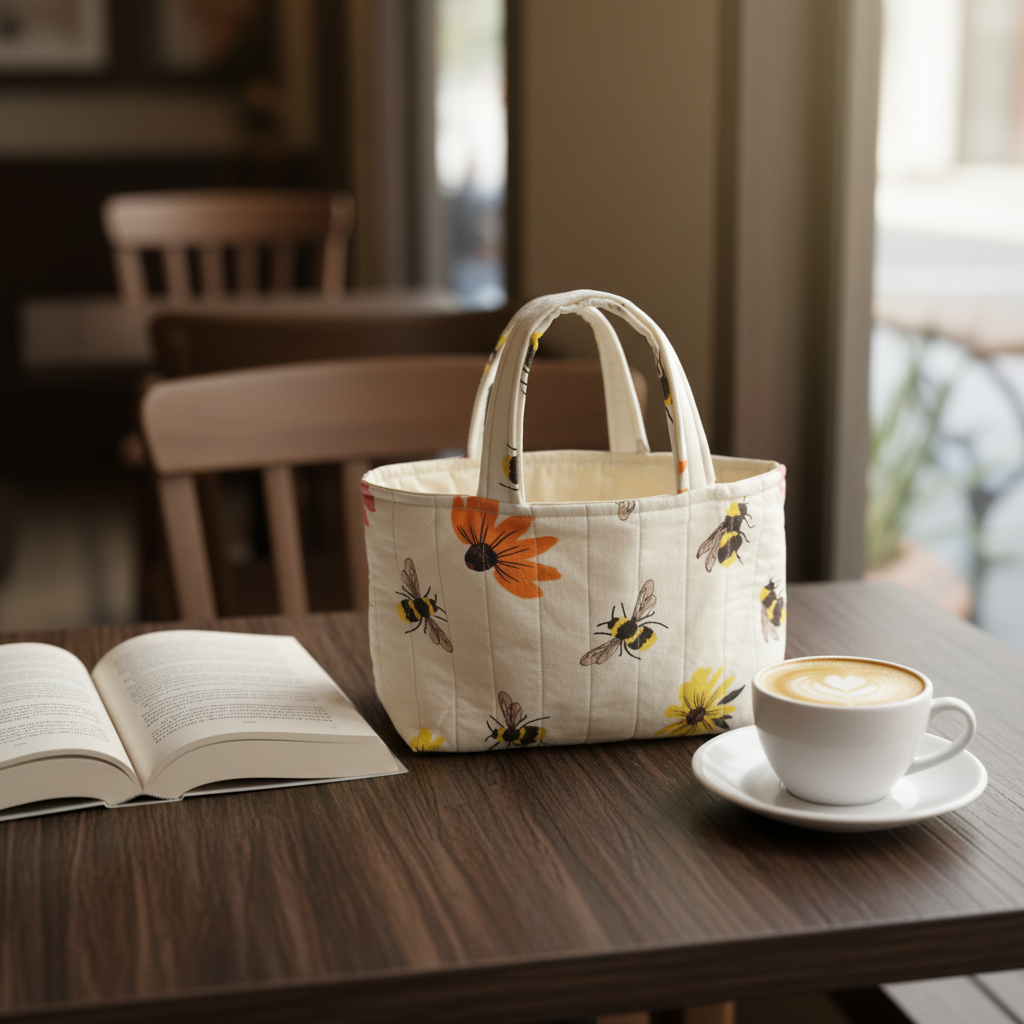 Mini Tote Bag - Cafe Lifestyle
