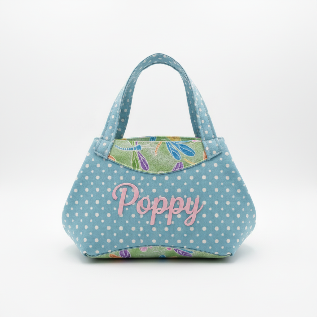 Handmade Fabric Handbag for Kids
