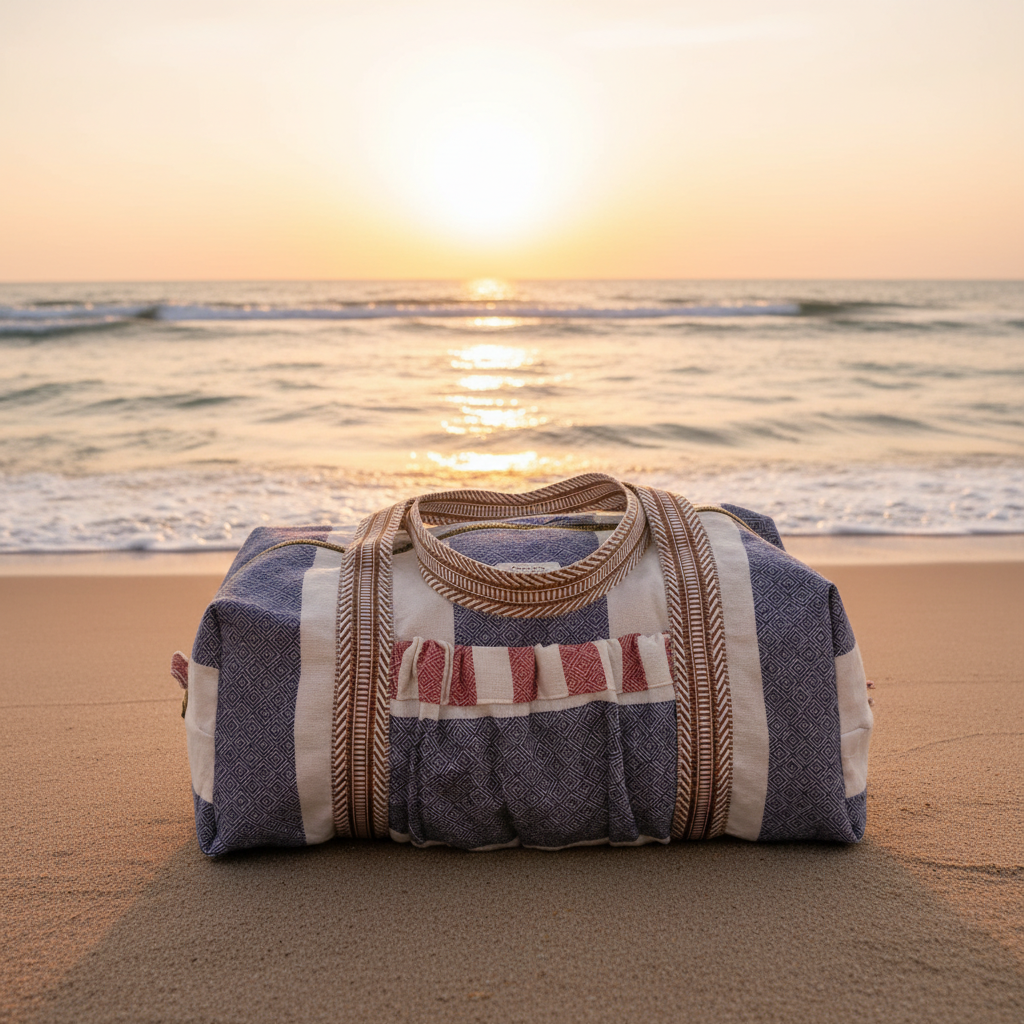 The Wanderer Duffle beach