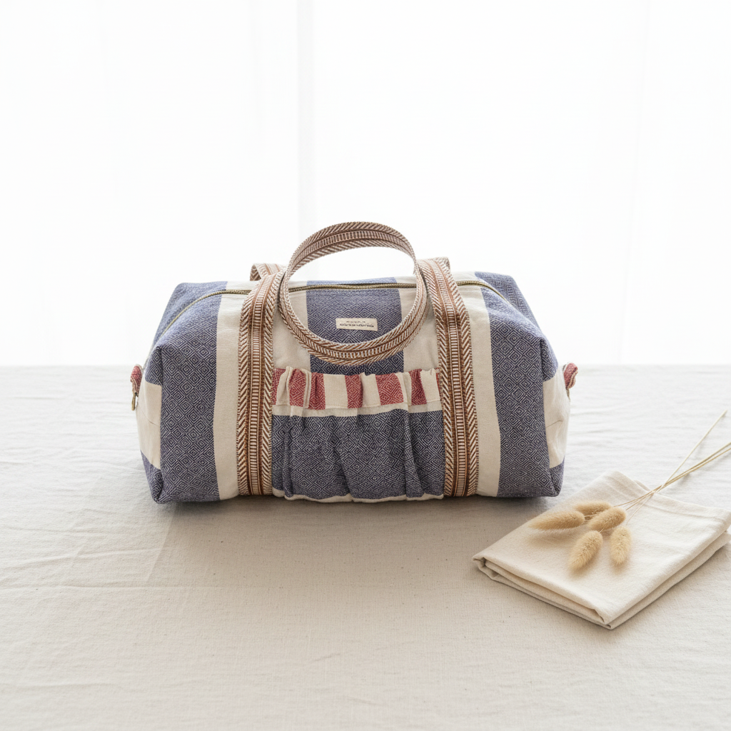 The Wanderer Duffle flat lay